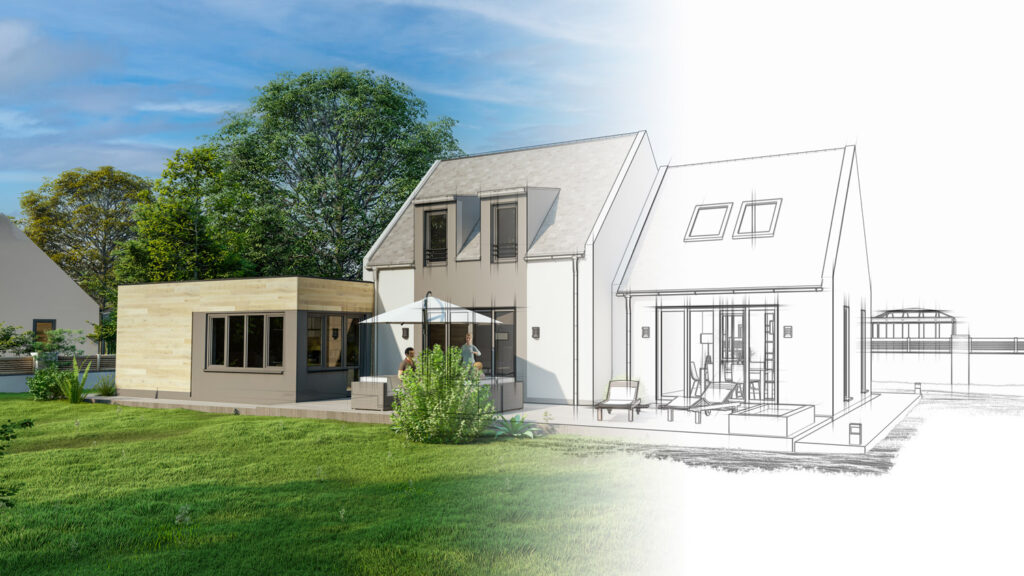 Haus Visualisierung
