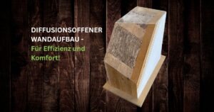Diffusionsoffener Wandaufbau